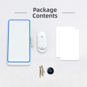 No-Drill Invisible Electronic Card Smart Lock
