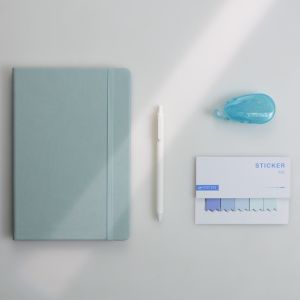 Cuộn Giấy Trắng Lưới A5 Cứng Có Dây Buộc Cho Ghi Chú Văn Phòng Và Nhật Ký Trang Giấy Dorelin Trang Giấy Lưới Kẻ Ngang Cho Học Sinh