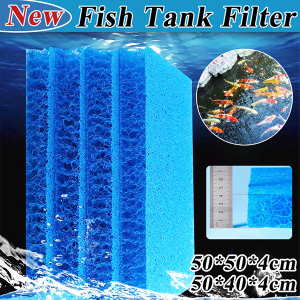 Fish Tank Filter Sponge Biochemical Aquarium Filter Foam Cotton Wool No Glue Filter Media for Fish Tanks Aquariums Swimming Pools