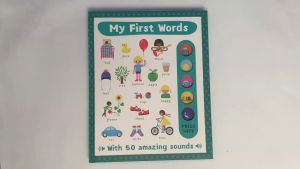 My First Words Giant Sound Book With 50 Amazing Sounds For Kids