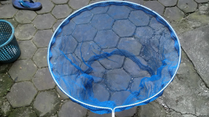 jaring serok ikan siap pakai / lubang anyam 3 mm / serokan udang teri dan wader / serokan polynet