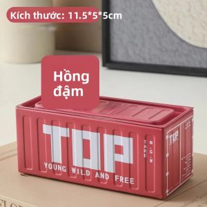 Hộp Đựng Đồ Bằng Sắt Phong Cách Công Nghiệp Cổ Điển Mô Hình Hộp Kim Loại Thu Nhỏ Vật Trang Trí Trưng Bày Phong Cách Cổ Điển Hộp Đựng Đồ Linh Tinh