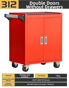 DULAN | Multipurpose Automotive Repair Cart Mobile Thick Drawer Tool Cabinet