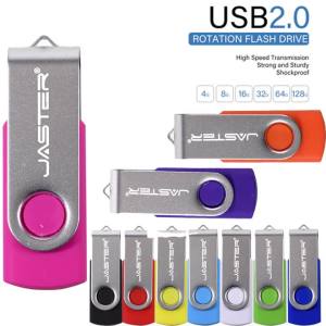 Jaster | USB Key Shape Pendrive Metal Memory Stick 4GB 8GB 16GB 32GB 64GB Usb Flash Drive Pen Drive Flash Usb Disk Pen Drive