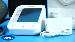 Máy đo huyết áp điện tử bắp tay YUWELL YE670CR kết quả chính xác cảnh báo giọng nói