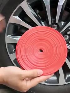 4/8M Roll Rim blades Car Vehicle Color Wheel Rims Protectors Decor Strip Tire Guard Line Rubber Moulding Trim