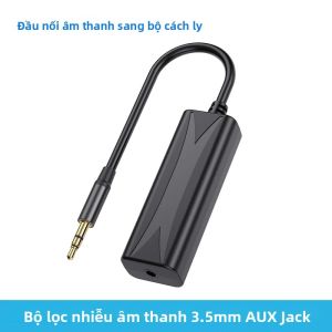 Bộ Lọc Tiếng Ồn Âm Thanh 35mm Aux Bộ Lọc Tiếng Ồn Vòng Lặp Chống Nhiễu Cho Loa Điện Thoại Hệ Thống Âm Thanh Nổi Trên Ô Tô