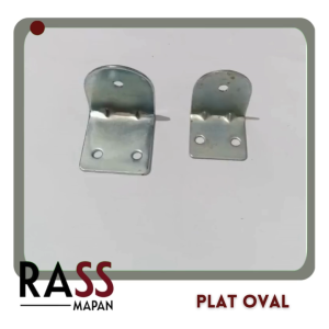 Plat Siku L Lemari Rak Oval Kotak