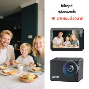 SJCAM SJ10X กล้องถ่ายภาพกันน้ํา Anti-Shake 4K หน้าจอสัมผัสโหมดใต้น้ํามัลติฟังก์ชั่นกีฬากลางแจ้ง Video CAM
