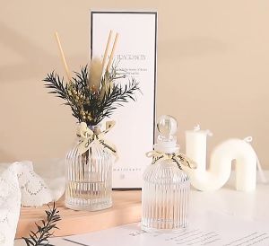 💥［Buy 2Get Free Gift] Scentopia Roman Aromatherapy Home Fragrance Bunny Tail Grass Reed Diffuser Perfume 100ML Gift 罗马干花香薰 香水 礼盒