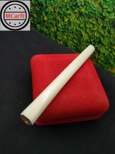 Sedotan once pipa tulang sapi bulat variasi ring cincin A10