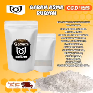 GARAM RUQYAH MORTAZAM 1000gram | Garam Rukyah | Garam Rukiyah | Garam Ruqiyah