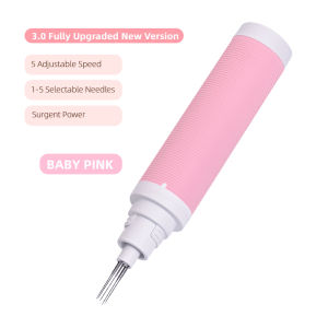 6.0 Pink ProMax Electric Needle Felting Machine pink