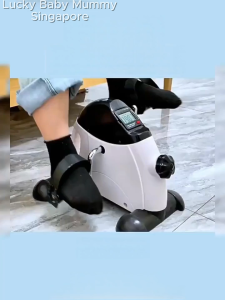Mini Exercise Bicycle/Magnetic Exercise Cycling Home Workout/Fitness Equipment Elderly Leg Training【RainbowCulture】