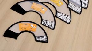 Fortress Pet Dog Cat Collar Wound Healing Protection Cone E- Collar Cone Collar Cat Dog Safety  Head Cover anti Bite