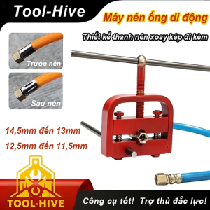 Máy ép nối ống xách tay 145‑125mm công cụ cho ống cao áp nông nghiệp đầu nối kim loại
