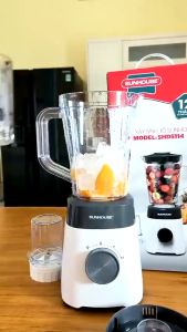 Máy xay sinh tố đa năng 2 cối SUNHOUSE SHD5114 Công Suất 450W Dung Tích 1.5L Xay Đá Rau Củ đỗ Đồ Khô - bảo hành 12 tháng