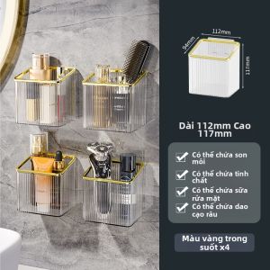 AIJIADA | Giá Đựng Treo Tường Sang Trọng Không Cần Khoan
