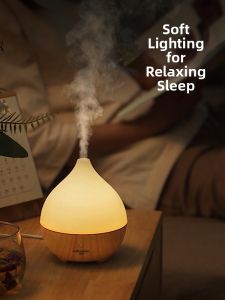 asiamist | Humidifying Aromatherapy Machine Sleep Enhancing Essential Oil Lamp Home Bedroom Use
