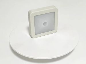 LED Night Lights USB Charging Smart Motion Sensor Bedside Lamps Indoor Living Room Stairs Hallway Pathway Toilet Home Lighting