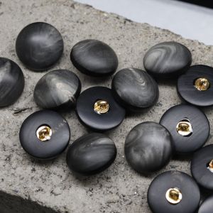 Nút Áo Len Dày Màu Xám Hình Mì Tôm Tự Nhiên Nút Áo Sơ Mi Voan Dày Nút Áo Khoác Ngoài Nút Khâu Tay Nút Áo Len Cao Cấp