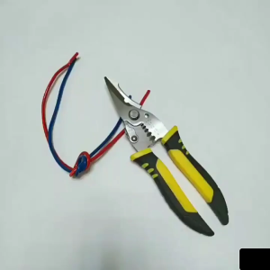 New Multifunctional Electrical Crimping & Wire Stripping Pliers Snap Ring Terminal Crimper High-Performance Hand Tool for Electrical Work