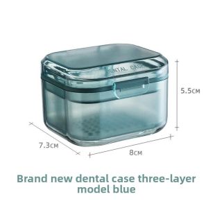 Defasilk | Elderly Denture Cleaning Storage Box for denture container