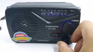 วิทยุ ธานินทร์ วิทยุ TANIN FM / AM รุ่น TF-269 288 ของแท้ แถมสายไฟ ใช้ไฟบ้านและถ่านได้