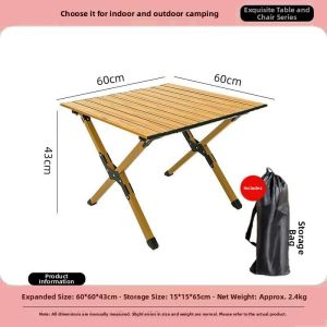 LINSI | Portable Pink Outdoor Table and Chair Set for Camping Picnics