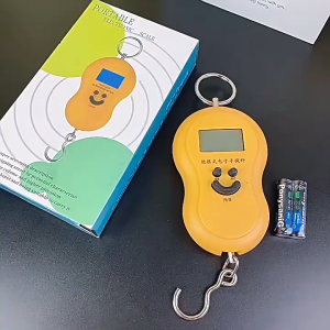 Cân điện tử cầm tay 50kg cân chính xác cân điện tử gram cân thực phẩm lò xo bỏ túi tiện lợi