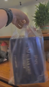 HDPE DOS Bening 20x20 22x22 25x25 30x30 TEBAL Tas Kresek Plastik Ramah Lingkungan Dus Hampers Natal