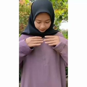 KV.GROSIR Abaya 2023 Crinkle Airflow LYORA Terbaru  Dan Termurah | Dress Abaya Wanita Turkey Crinkle Airflow Polos