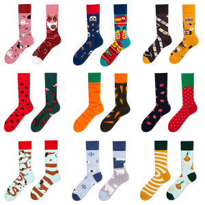 Asymmetric Design AB Socks Thin for Spring Summer