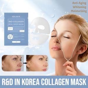 R&D In Korea Collagen Mask Whitening Hydrating Facial Mask Repair Moisturising Firming Skin Facial Care