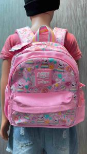 Smiggle junior Backpack กระเป๋าเป้สมิ้กเกอ ขนาด 10.5 นิ้ว ของแท้ พร้อมส่งในไทย กระเป๋าเป้ Smiggle กระเป๋าเป้ของแท้ - Lazada