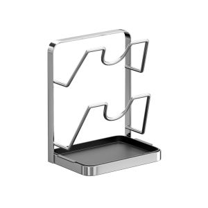 YUSHIJIA | Wall-mounted Pot Lid Organizer Multilayer