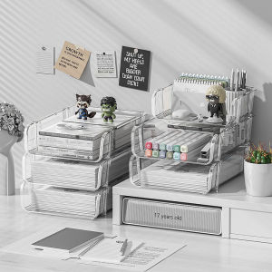Multilayer Document Storage Desktop Organizer Plastic