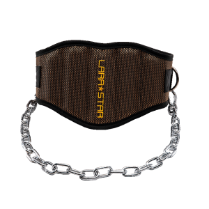 LARA STAR | Pull-up Weighted Waist Belt Strength Training Thick Iron Chain