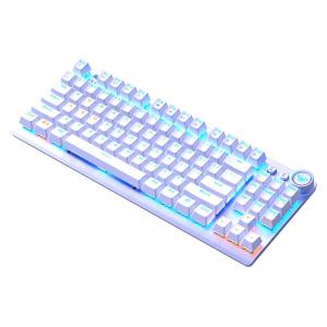 AULA-MOJING | Bàn Phím Cơ Chơi Game Bluetooth Không Dây 87 Phím