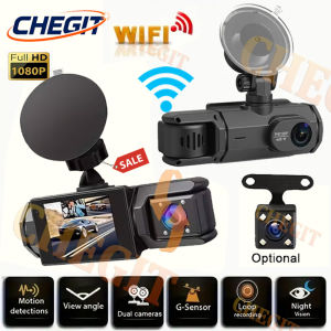 1080P Car Dvr WiFi APP 3/2Lens Dash Cam for Cars Camera for Vehicle Recorder Video Front and Rear Camera Night Vision Dashcam