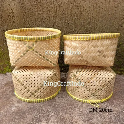 KCI - Wadah Bambu Keranjang Bambu Besek Pipiti