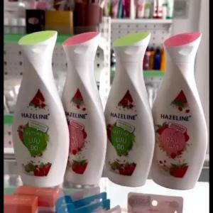 Sữa dưỡng thể Hazeline OK393 dưỡng ẩm sáng da matcha lựu đỏ yến mạch dâu tằm 230ml