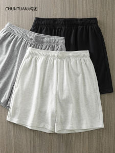 กางเกงขาสั้นทรงหลวมสไตล์อเมริกันสำหรับผู้ชาย กางเกงขาสั้นสี่ส่วน ระบายอากาศได้ดี ทรงหลวม สวมใส่สบาย ฤดูร้อน 2025 กางเกงขาสั้นทรงตรง