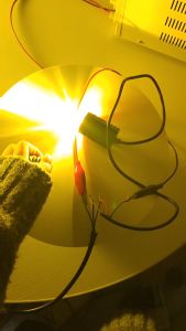 2 PCS Motorcycle Mini Driving Lights High Low Yellow/White LED Headlight for Motorcycle with Domino 3 Way Switch