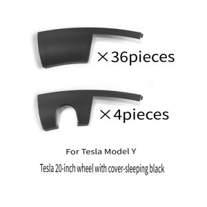 20/21 Inch Wheel Cover Rim Patch For Tesla Model Y 2021-2024 21 Inch Uberturbine Hub Cap Protectors ABS Rim Protector Accessorie