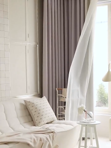 Cream Cheese Blackout Curtains Tropical heat insulation Boho Style Curtains for Bedroom Living Room Kurtain