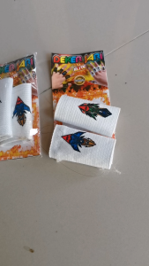 Deker Pelindung Jari Benang Layangan Dan Pengaman Futsal Motif Logo Sukhoi