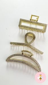 Pinky Bee Jepit Rambut Gold Imitasi Premium 66097200