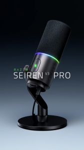 [NEW ORIGINAL] Thiết bị thu âm Razer Seiren V3 Pro — Dynamic USB Type C & XLR Microphone for Streamers