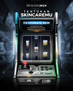 MS Glow For Men: Paket Perawatan Kulit Pria untuk Jerawat & Hydrasi